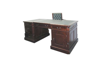 antique reproduction study table